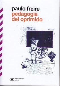 Tapa libro pedagogía del oprimido